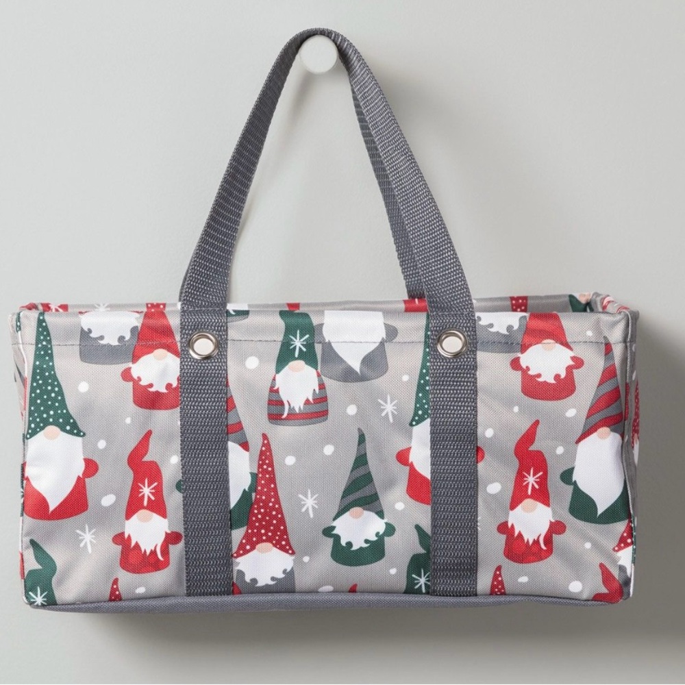 Gnome for the Holidays thirty-one Tiny Utility Tote